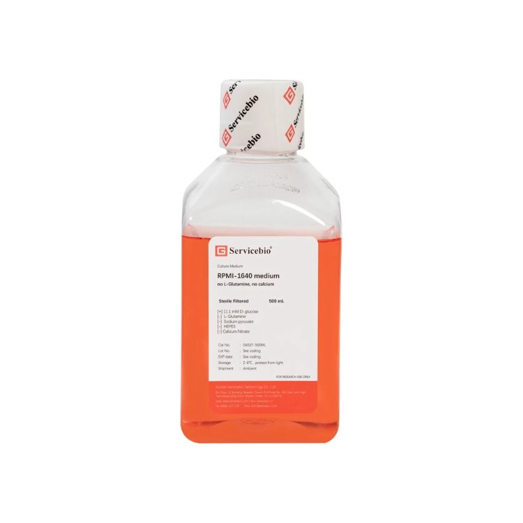 RPMI-1640 medium, no L-Glutamine, no calcium