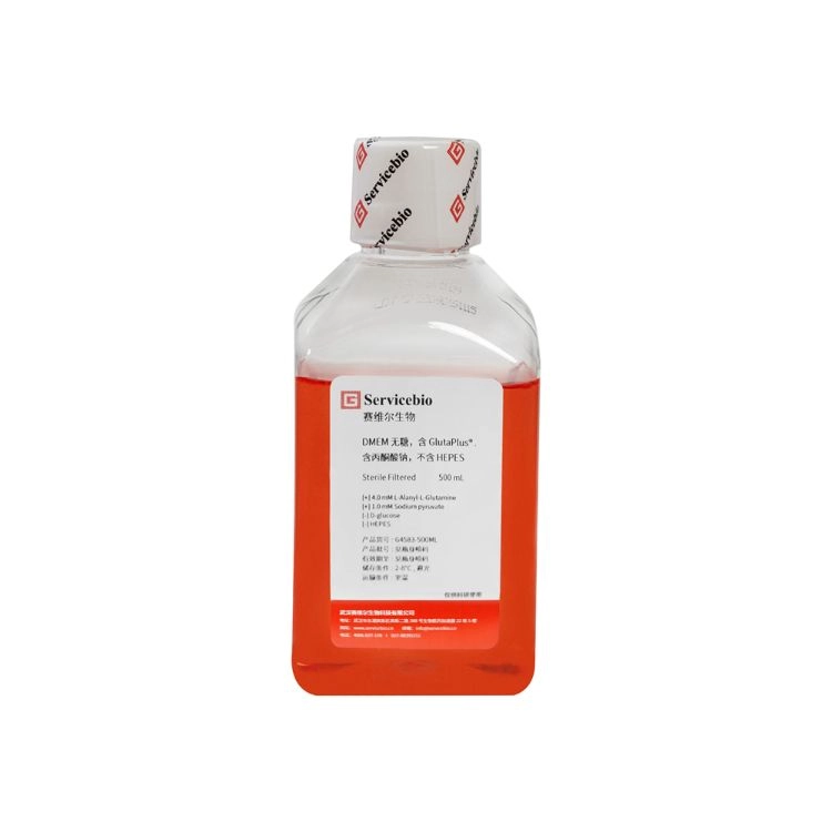DMEM/no glucose, GlutaPlus, Sodium Pyruvate, no HEPES