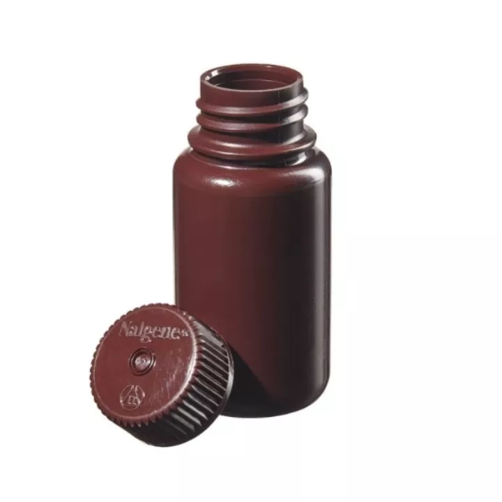 #2106-0002, 60ML,HDPE寬口棕色瓶